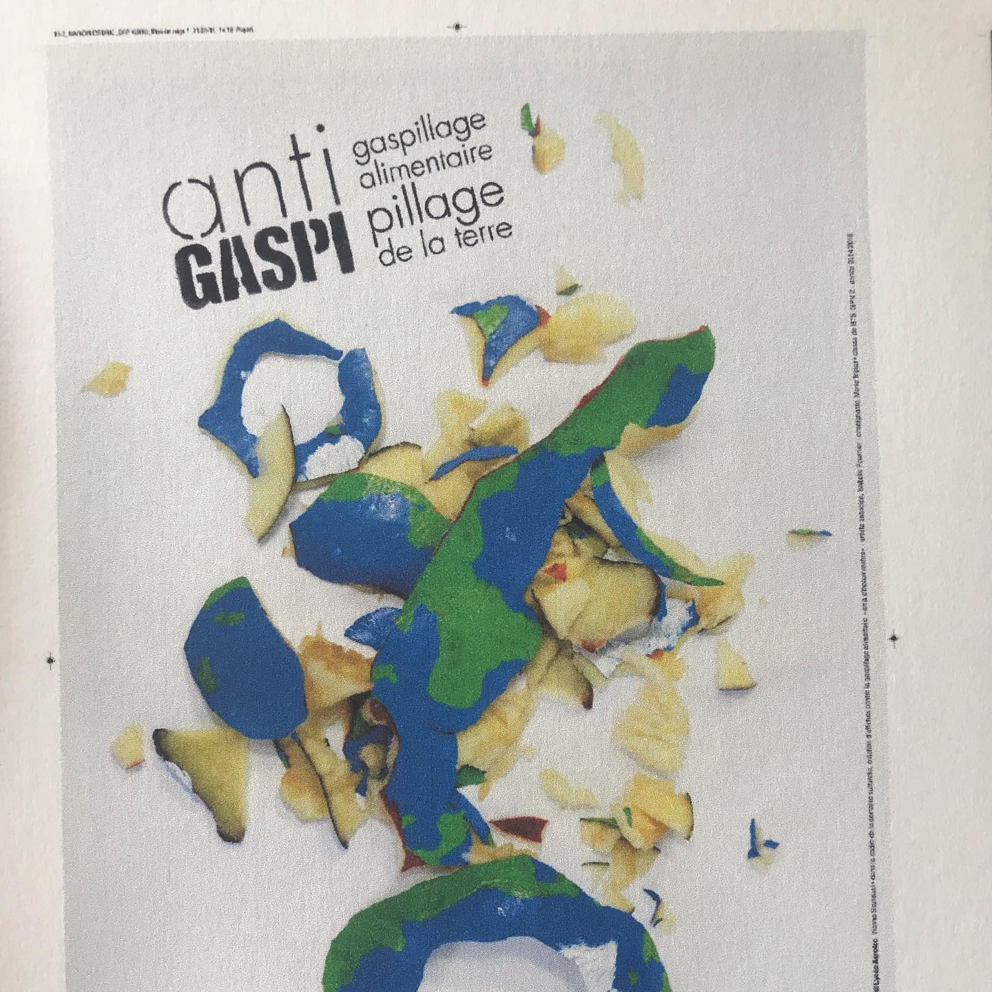 Affiche anti-gaspi Marion Tiraboschi